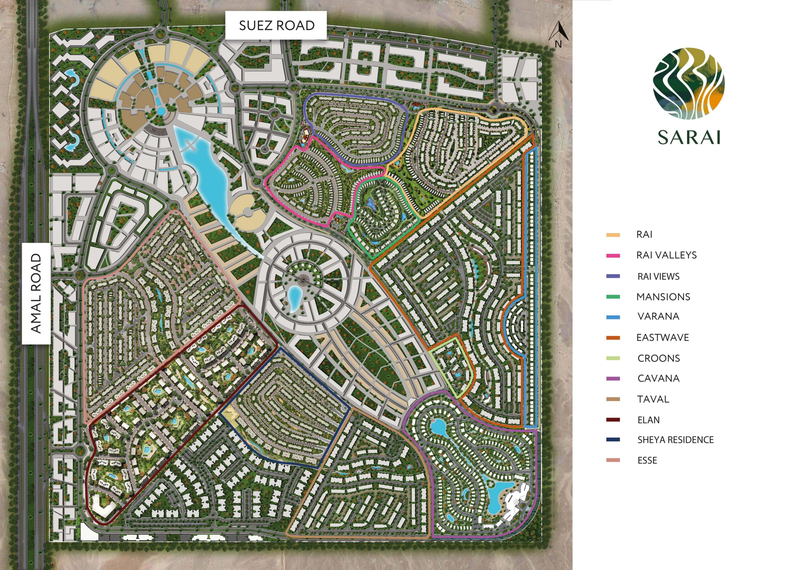 Sarai compound by Madinet Masr, Amal Axis, Cairo